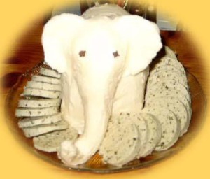 Elefant aus Butter